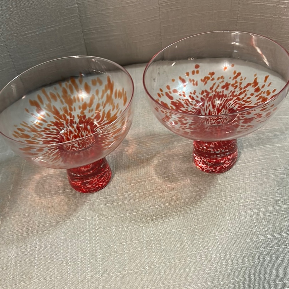 Margarita Red Stemless Mouth-Blown  Glass